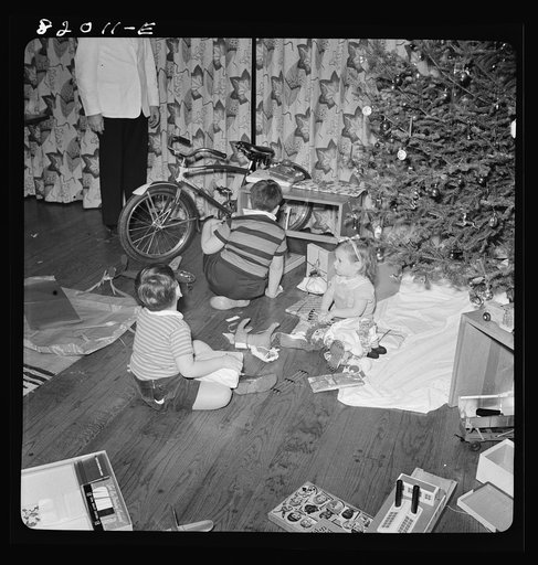 Untitled photo, possibly related to: Christmas in the home of a government executive, Virginia