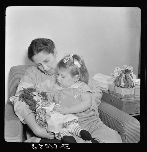 Untitled photo, possibly related to: Christmas in the home of a government executive, Virginia