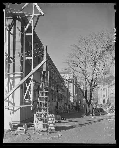 Untitled photo, possibly related to: Washington, D.C. Construction work to provide emergency defense office space