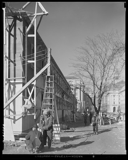 Washington, D.C. Construction work to provide emergency defense office space