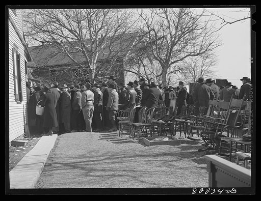Lancaster County, Pennsylvania. Farm auction