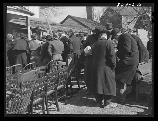 Lancaster County, Pennsylvania. Farm auction