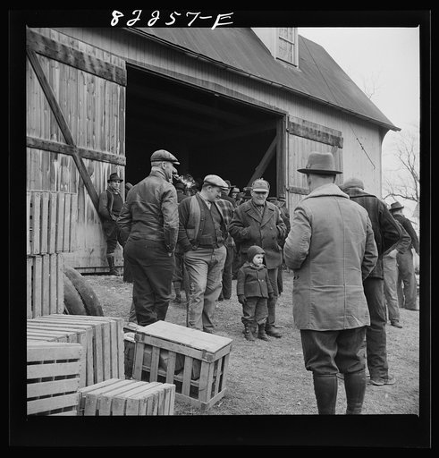 Lancaster County, Pennsylvania. Farm auction