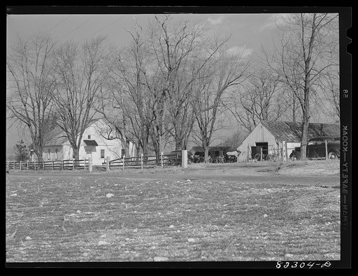Untitled photo, possibly related to: Hinkletown, Pennsylvania (vicinity). Sunday morning at a Mennonite church