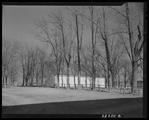 Blue Ball, Pennsylvania. Mennonite church, known as the Piker Church