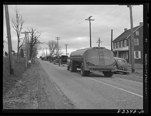 Blue Ball, Pennsylvania (vicinity). Mennonite funeral