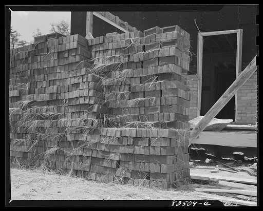Untitled photo, possibly related to: Arlington, Virginia. Subdivision under construction