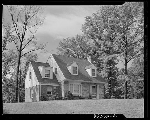 Arlington, Virginia. Home in subdivision
