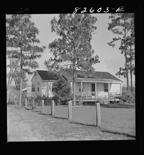 Escambia Farms, Florida. FSA (Farm Security Administration) client's home