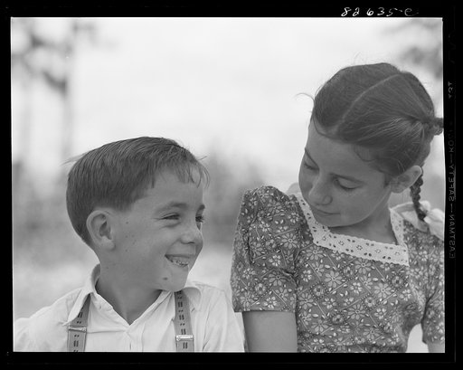 Escambia Farms, Florida. Kitty and John McLelland on a Sunday