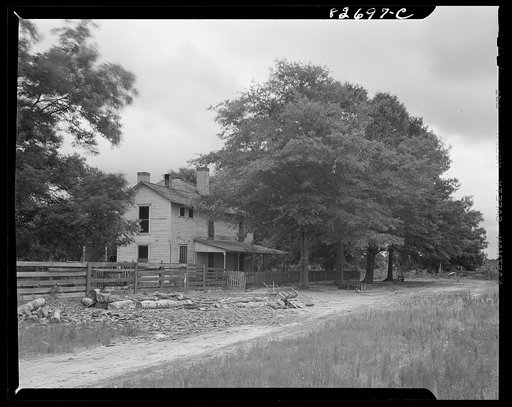 Falco, Florida [i.e. Alabama]. Former offices and home of the owner of the Falco lumber mill which was the largest mill in northern Florida [near Alabama border], but ceased cutting in 1923