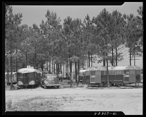 Childersburg, Alabama. Trailer camp where the rent is three dollars a month