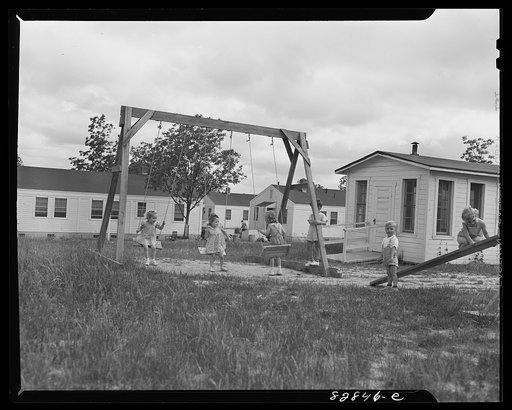 Untitled photo, possibly related to: Childersburg, Alabama. WPA (Works Progress Administration) day nursey for defense workers' children