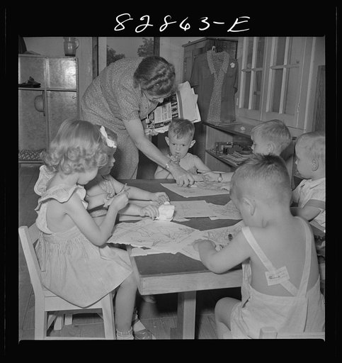Childersburg, Alabama. WPA (Works Progress Administration) day nursey for defense workers' children