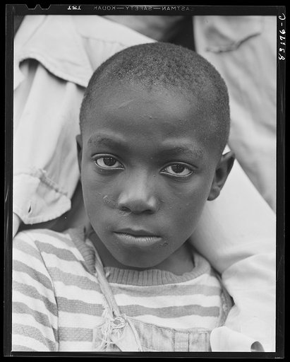 Bridgeton, New Jersey. FSA (Farm Security Administration) agricultural workers' camp. Son of migrant worker