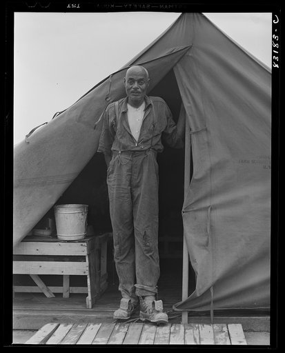 Bridgeton, New Jersey. FSA (Farm Security Administration) agricultural workers' camp. Councilman