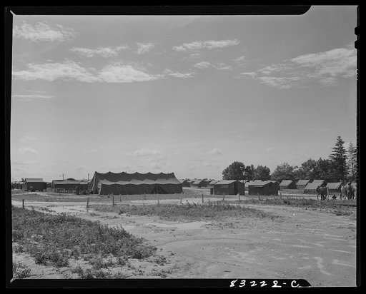 Bridgeton, New Jersey. FSA (Farm Security Administration) farm labor camp