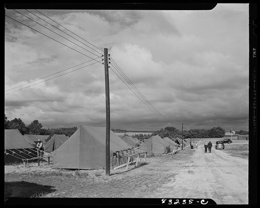 Bridgeton, New Jersey. FSA (Farm Security Administration) agricultural workers' camp