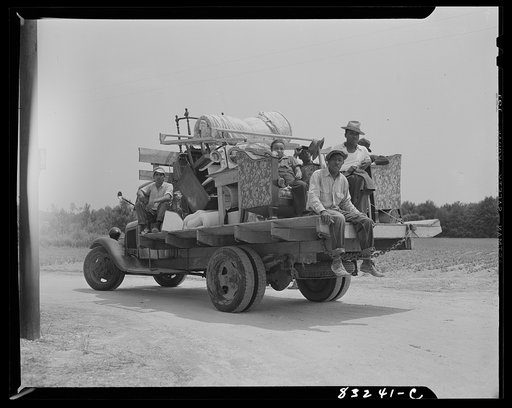 Untitled photo, possibly related to: Bridgeton, New Jersey. Pickers who have contracted with a small farmer to live and work on his place for the rest of the harvest season