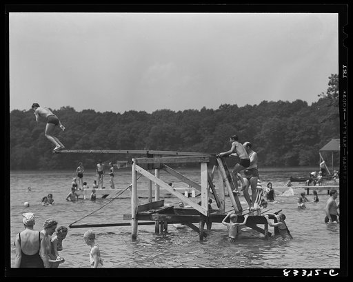 Bridgeton, New Jersey. Fourth of July picnic