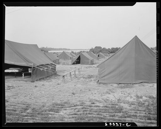 Bridgeton, New Jersey. FSA (Farm Security Administration) agricultural workers' camp