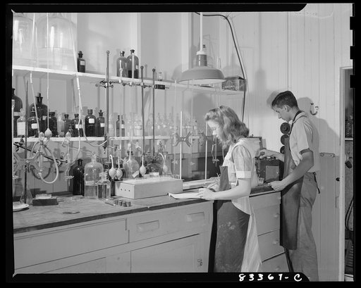 Bridgeton, New Jersey. Seabrook Farm. Laboratory
