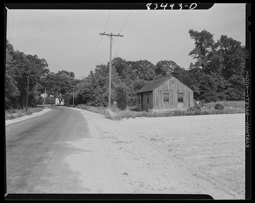 Newport, New Jersey (vicinity). Where the pickers contracted from the FSA (Farm Security Administration) camp live free of charge on John Hanby's farm
