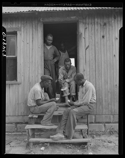 Newport, New Jersey (vicinity). Pickers who live on John Hanby's farm