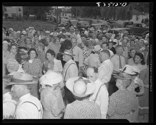 Untitled photo, possibly related to: Newport, New Jersey. Old home day