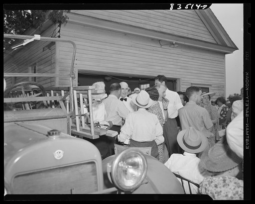 Untitled photo, possibly related to: Newport, New Jersey. Old home day