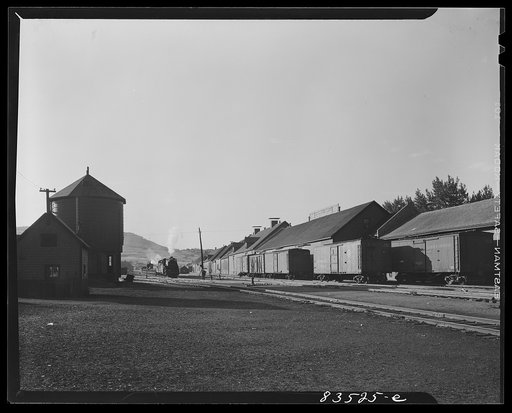 Fort Kent, Maine. Potato sheds