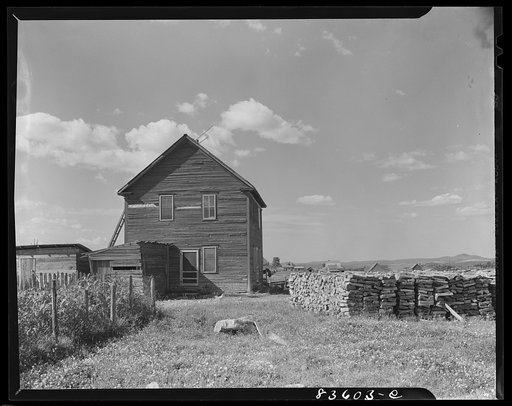 Van Buren, Maine (vicinity). Farmhouse