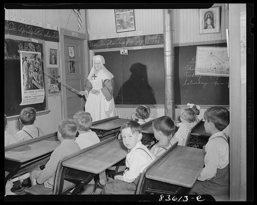 Untitled photo, possibly related to: Lille, Maine. Catholic church