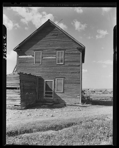 Aroostook County, Maine. Acadian farmhouse