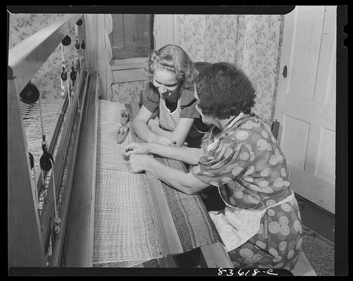 Van Buren, Maine (vicinity). Cooperatively owned loom