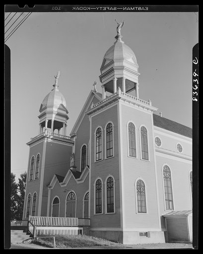 Lille, Maine. Catholic church