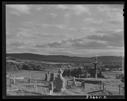 Fort Kent, Maine. Cemetery