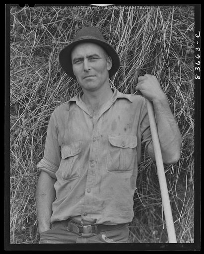 Fort Kent, Maine. (vicinity). Albert [i.e. Leonard] Gagnon, Acadian FSA (Farm Security Administration) client