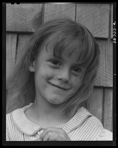 Fort Kent, Maine (vicinity). Edward [i.e. Oneil] Daigle's daughter