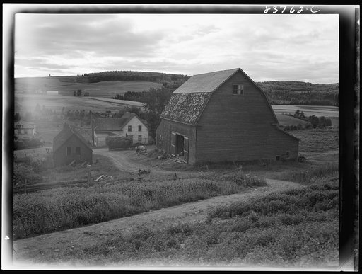 Fort Kent, Maine (vicinity). Gagnon farm