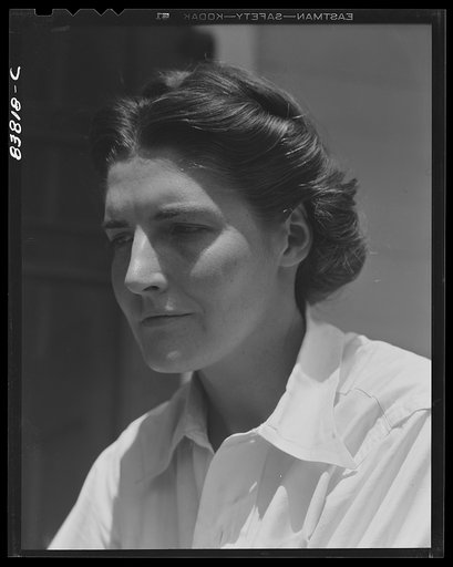 Untitled photo, possibly related to: Hartford, Connecticut (vicinity). Wife of Russian farmer