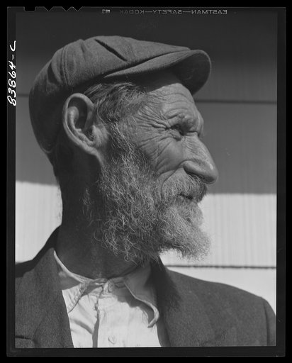 Windsor Locks, Connecticut (vicinity). Jewish farmer