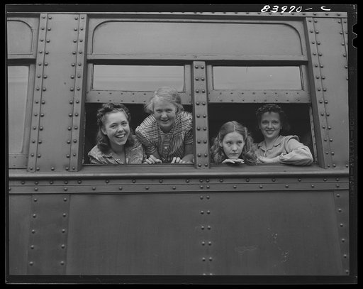 Richwood, West Virginia. Migratory worker en route to New York state from Richwood