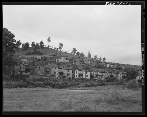 Richwood, West Virginia. Mill workers' homes