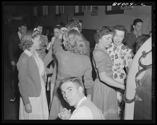 Untitled photo, possibly related to: Richwood, West Virginia. Local dance hall