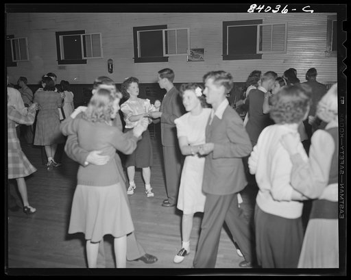 Untitled photo, possibly related to: Richwood, West Virginia. Local dance hall