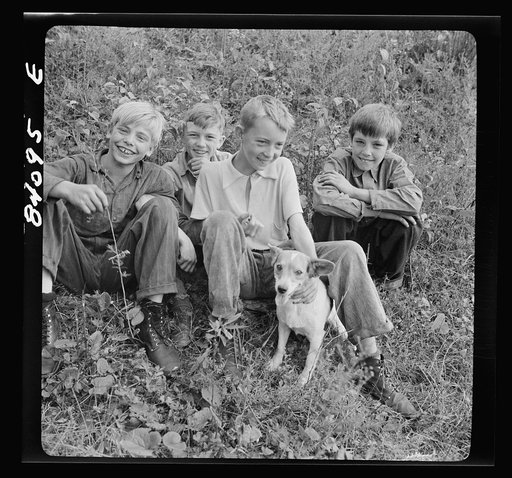 Richwood, West Virginia. Young citizens