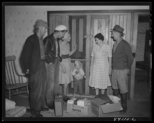 Albion, New York. The Friends of Richwood, West Virginia and their new employers, the Nesbitts