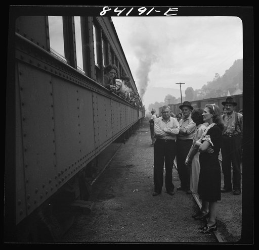 Richwood, West Virginia. Saying goodbye, Richwood station