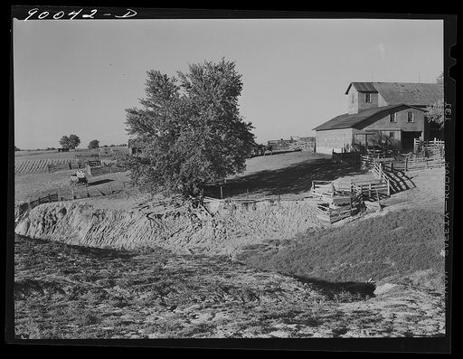 Untitled photo, possibly related to: Farm near Dayton, Ohio